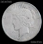 1928 Peace Silver Dollar Circulated Coin VG-8 or Better