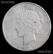 1928-S Peace Silver Dollar Circulated Coin VG 8 or Better