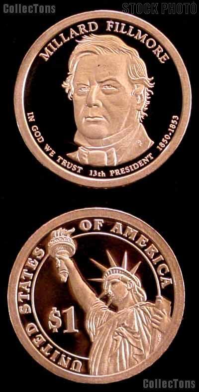 2010-S Millard Fillmore Presidential Dollar GEM PROOF Coin