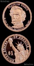 2010-S Franklin Pierce Presidential Dollar GEM PROOF Coin