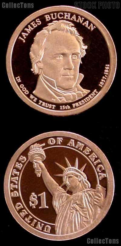 2010-S James Buchanan Presidential Dollar GEM PROOF Coin