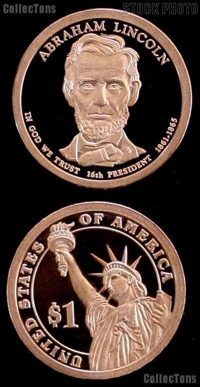 2010-S Abraham Lincoln Presidential Dollar GEM PROOF Coin