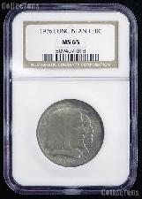 1936 Long Island Tercentenary Silver Comm Half Dollar in NGC MS 65 TONED