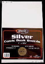 Silver Age Comic Book Backing Boards - Pack of 100 by BCW