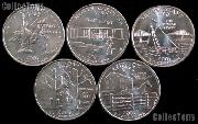 2001 Quarters Set of 10 BU Coins 2001 State Quarters P & D Mints