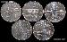 2001 Quarters Set of 5 BU Coins 2001 State Quarters Denver (D) Mint