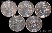 2002 Quarters Set of 10 BU Coins 2002 State Quarters P & D Mints