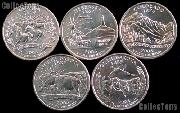 2006 Quarters Set of 10 BU Coins 2006 State Quarters P & D Mints