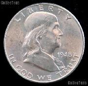 1948 Franklin Half Dollar Silver * Choice BU 1948 Franklin Half