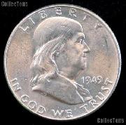 1949 Franklin Half Dollar Silver * Choice BU 1949 Franklin Half