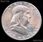 1951-D Franklin Half Dollar Silver * Choice BU 1951 Franklin Half