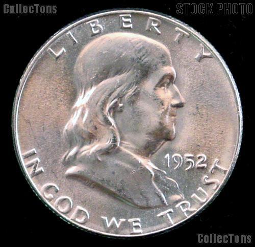 1952-D Franklin Half Dollar Silver * Choice BU 1952 Franklin Half