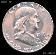 1955 Franklin Half Dollar Silver * Choice BU 1955 Franklin Half