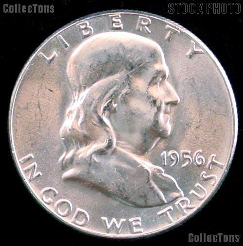 1956 Franklin Half Dollar Silver * Choice BU 1956 Franklin Half