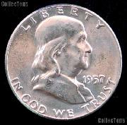 1957 Franklin Half Dollar Silver * Choice BU 1957 Franklin Half