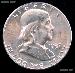 1957-D Franklin Half Dollar Silver * Choice BU 1957 Franklin Half