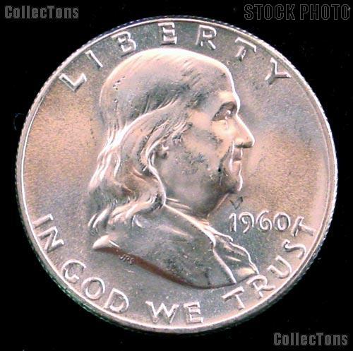 Details about   1960-D CHOICE   BU  Mint State  Franklin  SILVER  Half  Dollar 90% Silver 