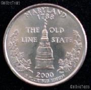 Maryland Quarter 2000-D Maryland Washington Quarter * GEM BU for Album