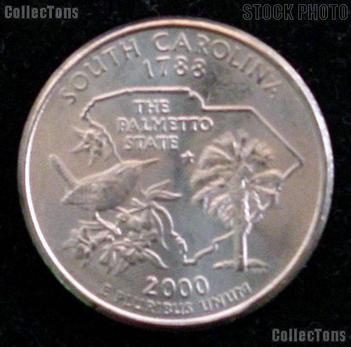 South Carolina Quarter 2000-P South Carolina Washington Quarter * BU