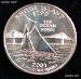 Rhode Island Quarter 2001-D Rhode Island Washington Quarter * GEM BU