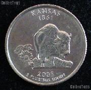 Kansas Quarter 2005-D Kansas Washington Quarter * GEM BU for Album