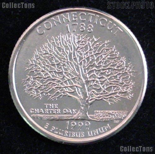 Connecticut Quarter 1999-D Connecticut Washington Quarter GEM BU