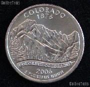 Colorado Quarters 2006 P & D Colorado Washington Quarters GEM BU for Album