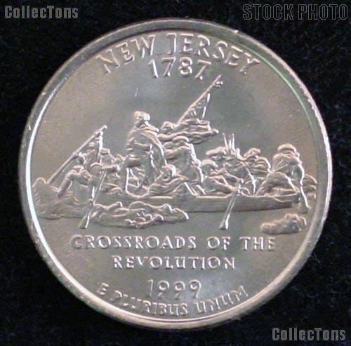 New Jersey Quarter 1999-D New Jersey Washington Quarter * GEM BU