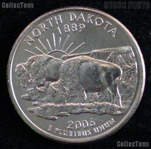 North Dakota Quarter 2006-D North Dakota Washington Quarter * GEM BU