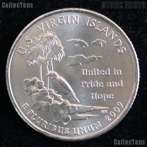 Virgin Islands Quarters 2009 P & D US Virgin Islands Washington Quarters BU