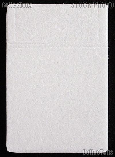 Slab Stamp Holder Inserts for STAMPS by BCW 5 Pack White