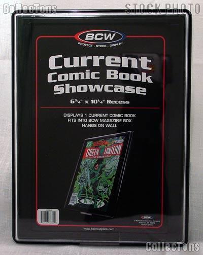 2 Comic Book Frames by BCW 2 Wall Mountable Comic Book Showcases