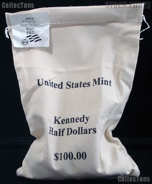 2004-D BU Kennedy Half Dollar Roll - 20 Coins