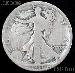 1917-D Walking Liberty Silver Half Dollar Obverse Mintmark Circulated Coin G 4 or Better