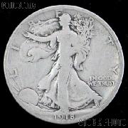 1918 Walking Liberty Silver Half Dollar Circulated Coin G 4 or Better