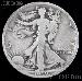 1919 Walking Liberty Silver Half Dollar Circulated Coin G 4 or Better