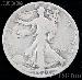1920-D Walking Liberty Silver Half Dollar Circulated Coin G 4 or Better