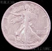 1935 Walking Liberty Silver Half Dollar Circulated Coin G 4 or Better