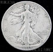 1938 Walking Liberty Silver Half Dollar Circulated Coin G 4 or Better