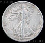 1944-S Walking Liberty Silver Half Dollar Circulated Coin G 4 or Better