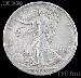 1944-S Walking Liberty Silver Half Dollar Circulated Coin G 4 or Better