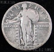 1927-D Standing Liberty Silver Quarter Circulated Coin G 4 or Better