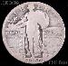 1929-D Standing Liberty Silver Quarter Circulated Coin G 4 or Better