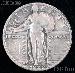 1929-S Standing Liberty Silver Quarter Circulated Coin G 4 or Better