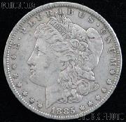 1885 Morgan Silver Dollar Circulated Coin VG 8 or Better
