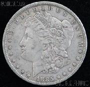 1885 CC Morgan Silver Dollar Circulated Coin VG 8 or Better