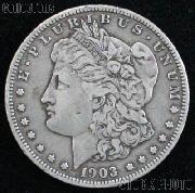 1903 Morgan Silver Dollar Circulated Coin VG 8 or Better