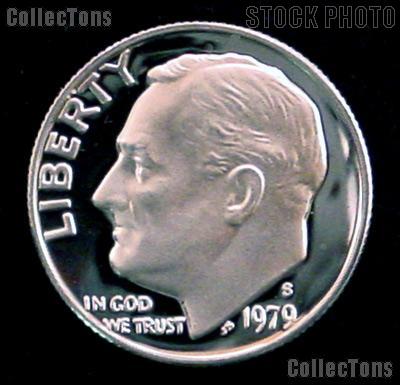 1979-S Type 2 Roosevelt Dime - Gem Proof - Rare Clear S