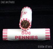2009 P&D Lincoln Log Cabin Birthplace Cent Rolls