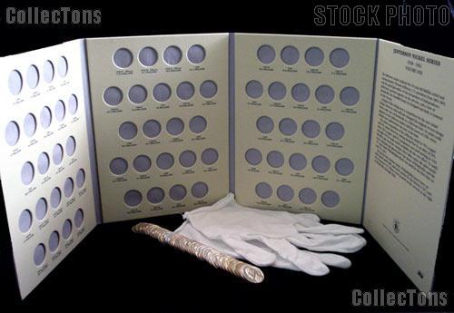 Jefferson Nickel Set 1938 -1961 Complete BU Nickel Set (65 Coins) w/ Littleton Folder LCF25